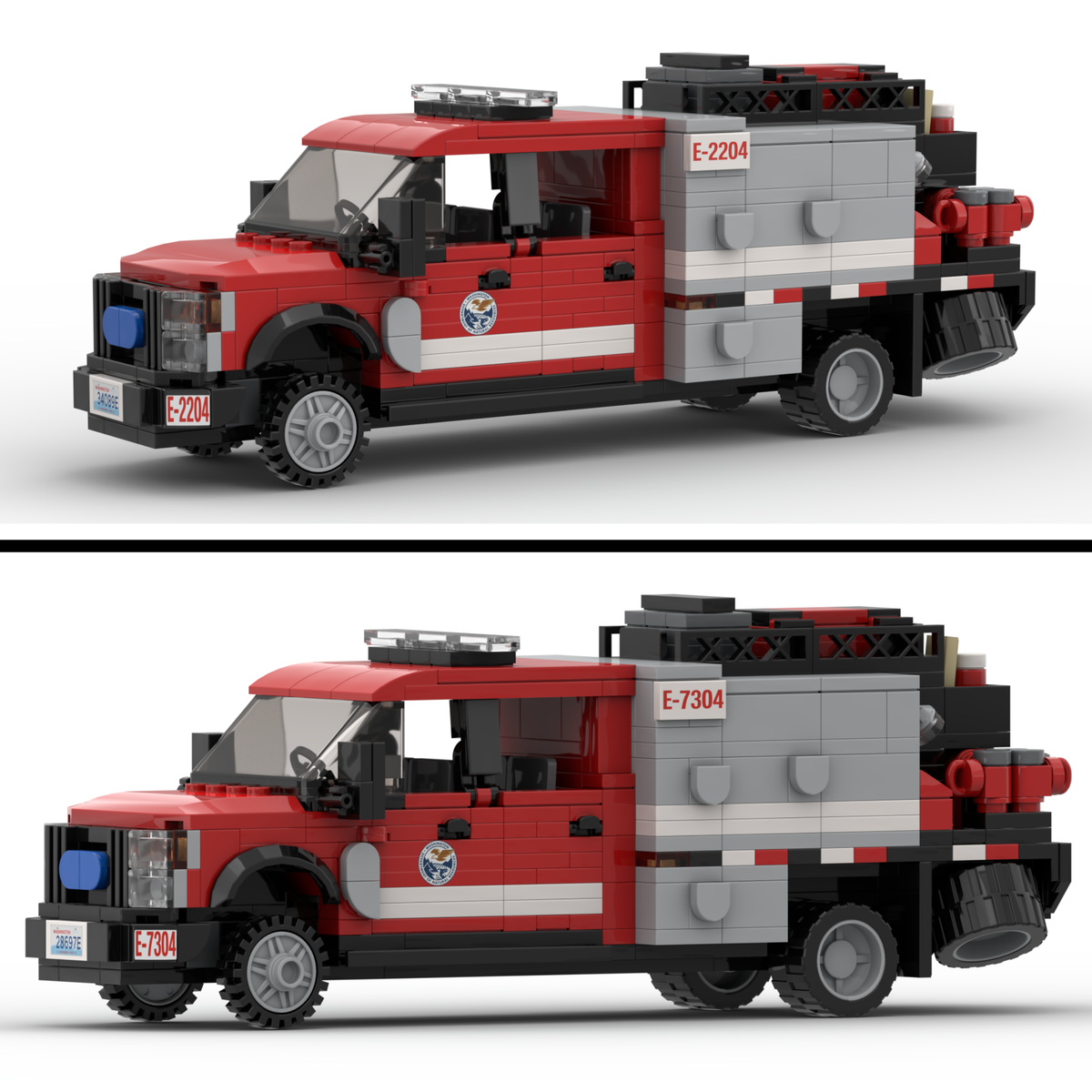 Washington DNR Engine 2204 | 2024 Ford F-550 DRW Type 5 Patrol brick model