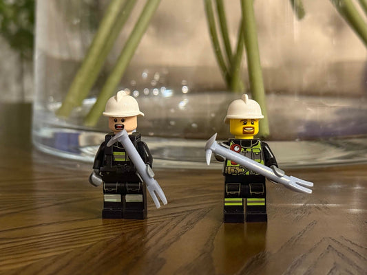 Halligan Bar brick model