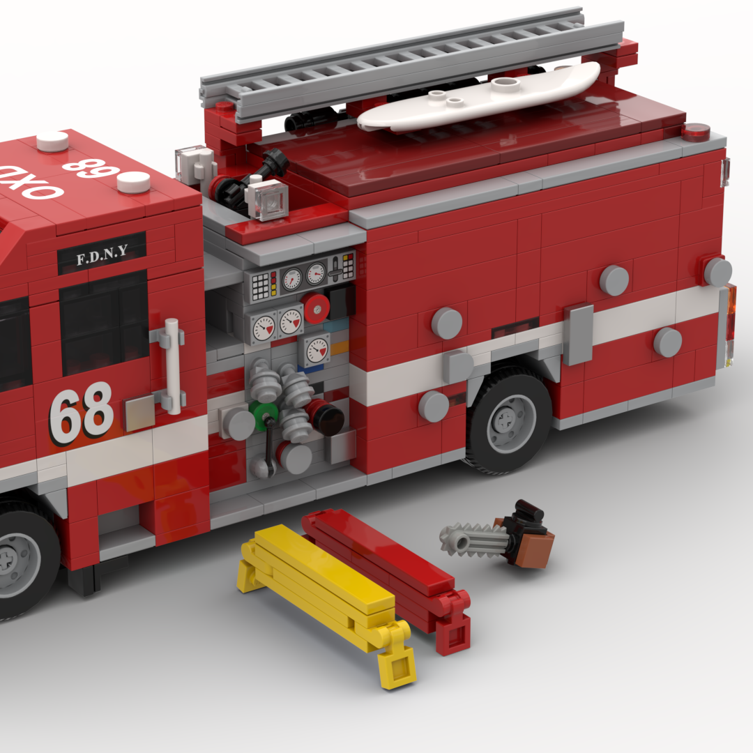 Oxnard FD Engine 68 | 2019 Pierce Arrow XT Structure Engine brick model, view 2