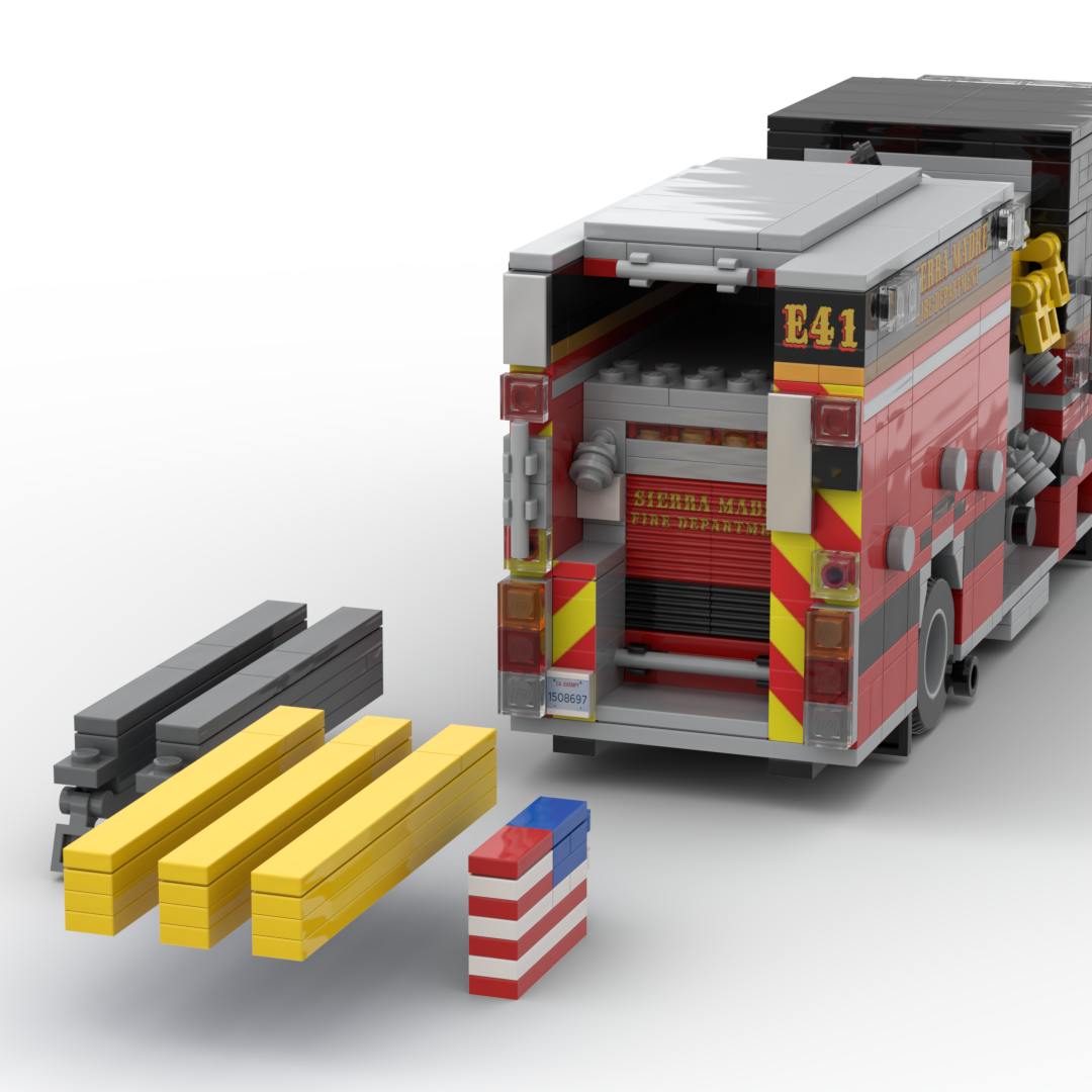 Sierra Madre FD Engine 41 | 2021 Pierce Arrow XT Structure Engine brick model, view 4