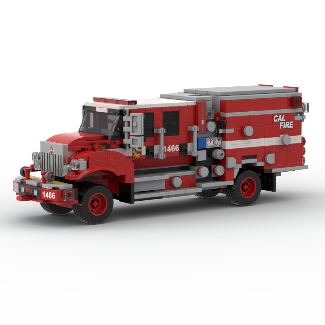 CAL FIRE | 2018 BME International Type III Brush Engine brick model