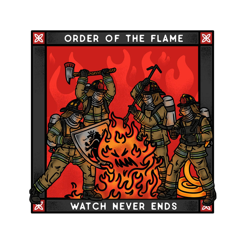 Order of the Flame Sticker brick model