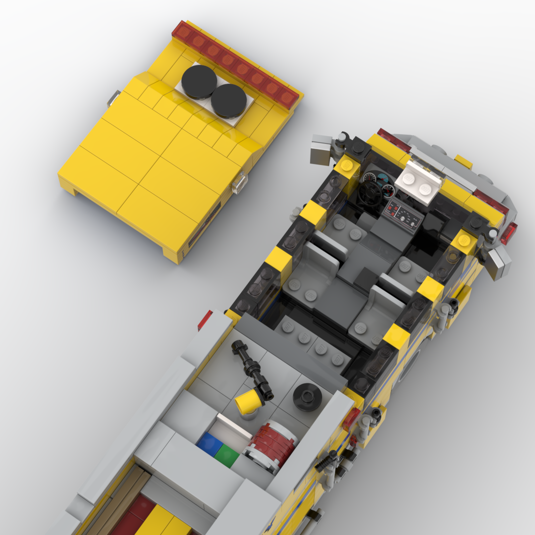 Clark County FD Engine 18 | 2022 Pierce Impel PUC Structure Engine brick model, view 6