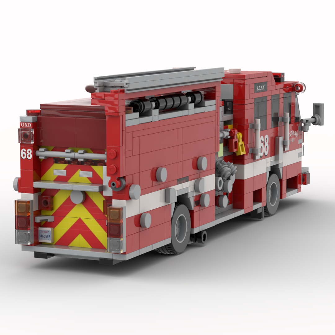 Oxnard FD Engine 68 | 2019 Pierce Arrow XT Structure Engine brick model, view 5