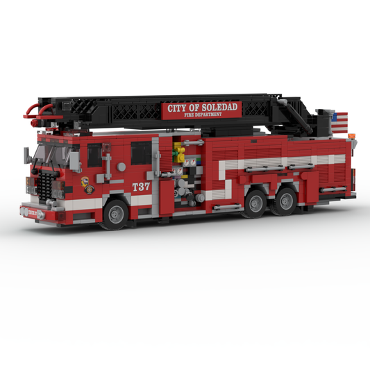 Soledad FD Truck 37 | 2024 Smeal-Spartan Gladiator Quint brick model