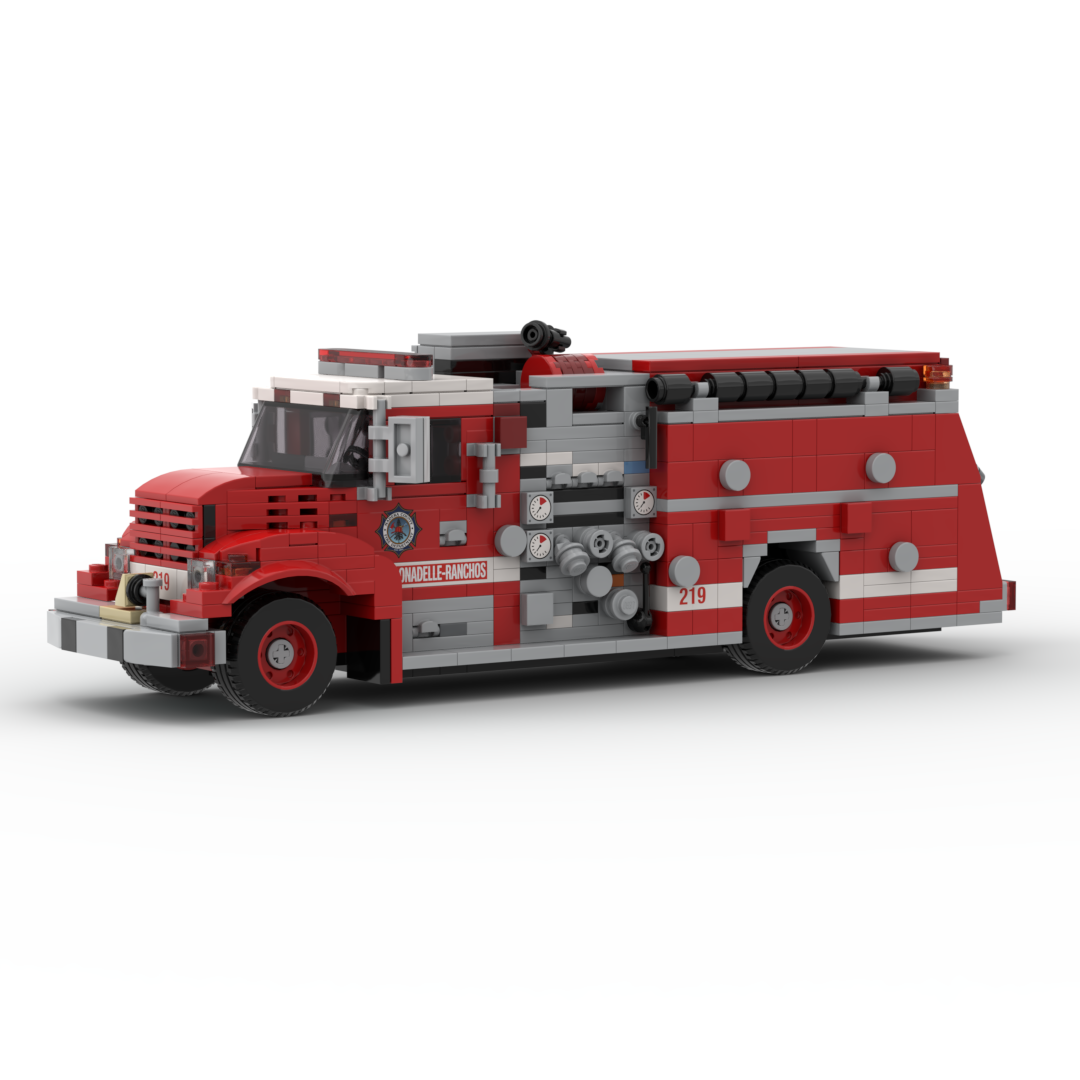 Madera County FD Ex-Engine 219 | 1999 International-KME Type 2 Structure Engine brick model