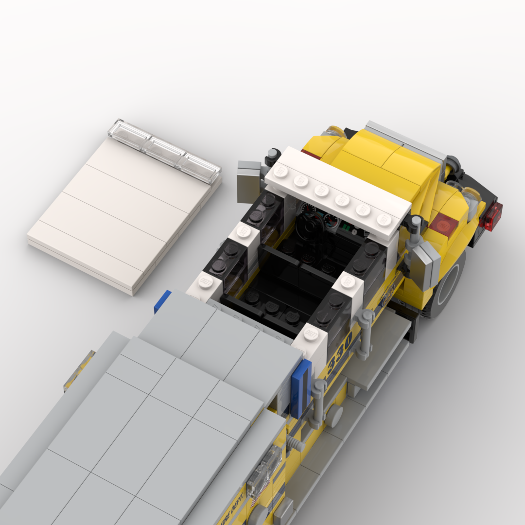 Ventura County FD Engine 330 | 2024 BME International Type III Brush Engine brick model, view 5