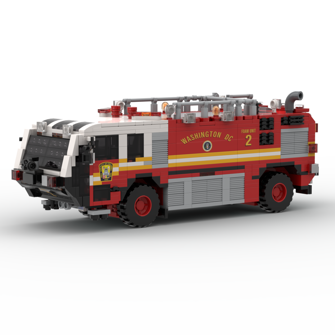 DC Fire & EMS Foam 2 | 2011 Oshkosh Striker 1500 brick model
