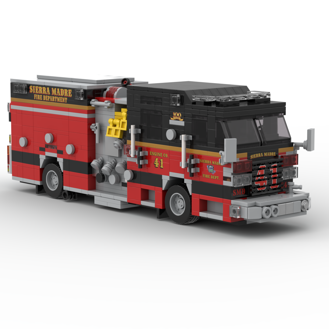Sierra Madre FD Engine 41 | 2021 Pierce Arrow XT Structure Engine brick model, view 3