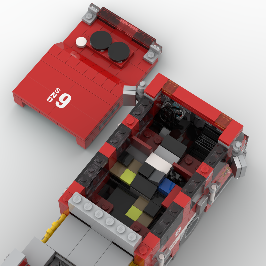 San Diego F&R Engines 9, 35 & 41 | 2018-2019 Pierce Arrow XT Structure Engine brick model, view 7