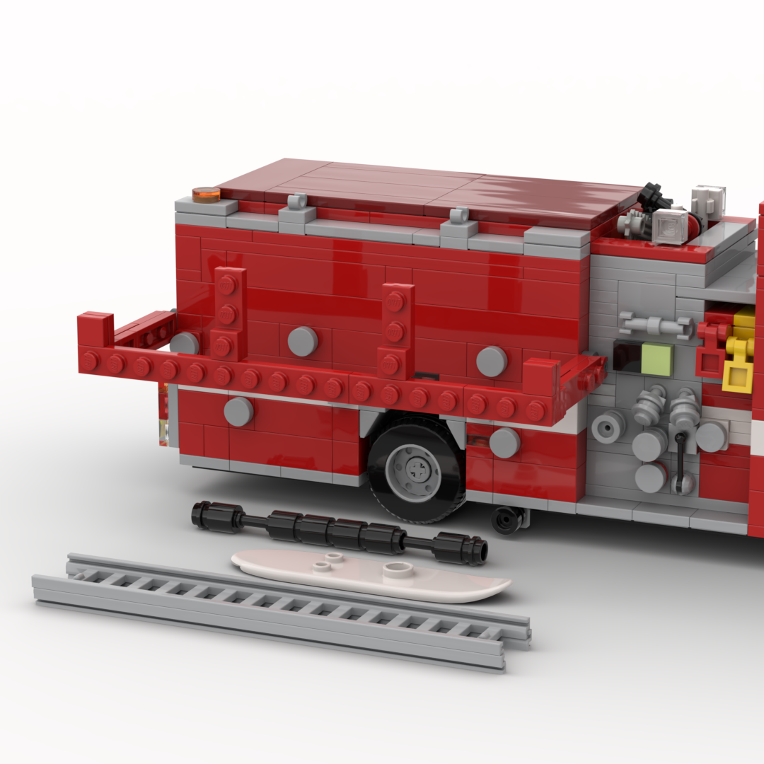 Oxnard FD Engine 68 | 2019 Pierce Arrow XT Structure Engine brick model, view 4