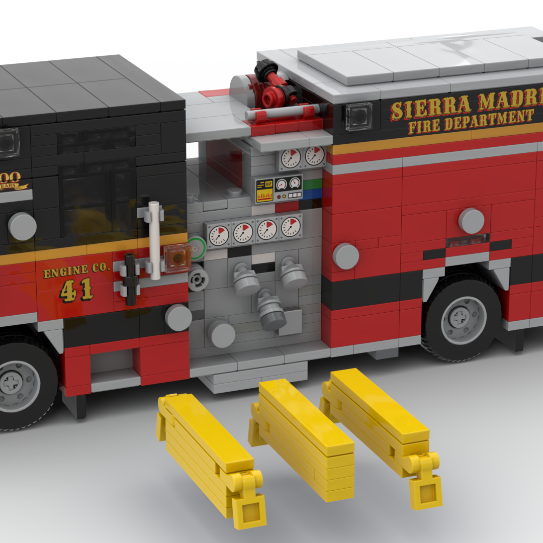 Sierra Madre FD Engine 41 | 2021 Pierce Arrow XT Structure Engine brick model, view 2