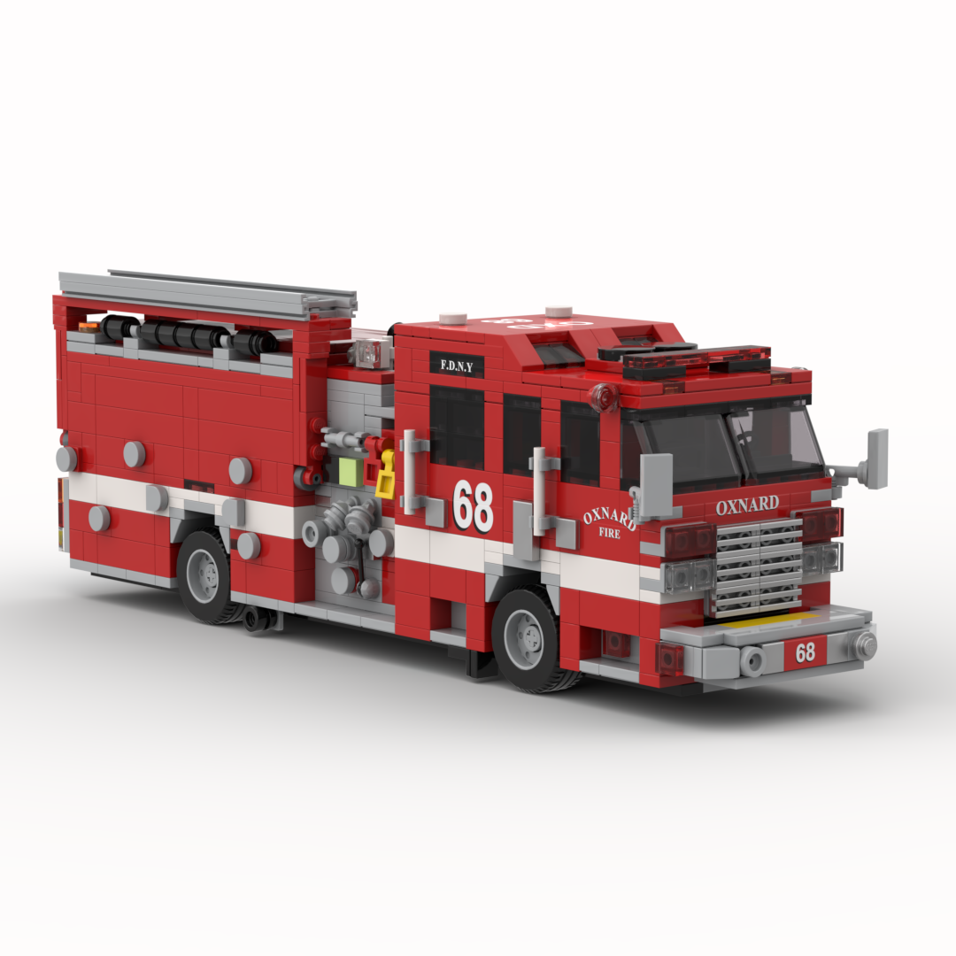 Oxnard FD Engine 68 | 2019 Pierce Arrow XT Structure Engine brick model, view 3