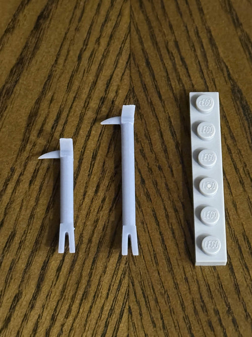 Halligan Bar brick model, view 2