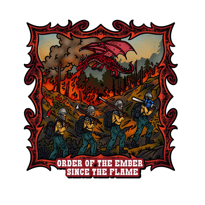 Order of the Ember Sticker brick model
