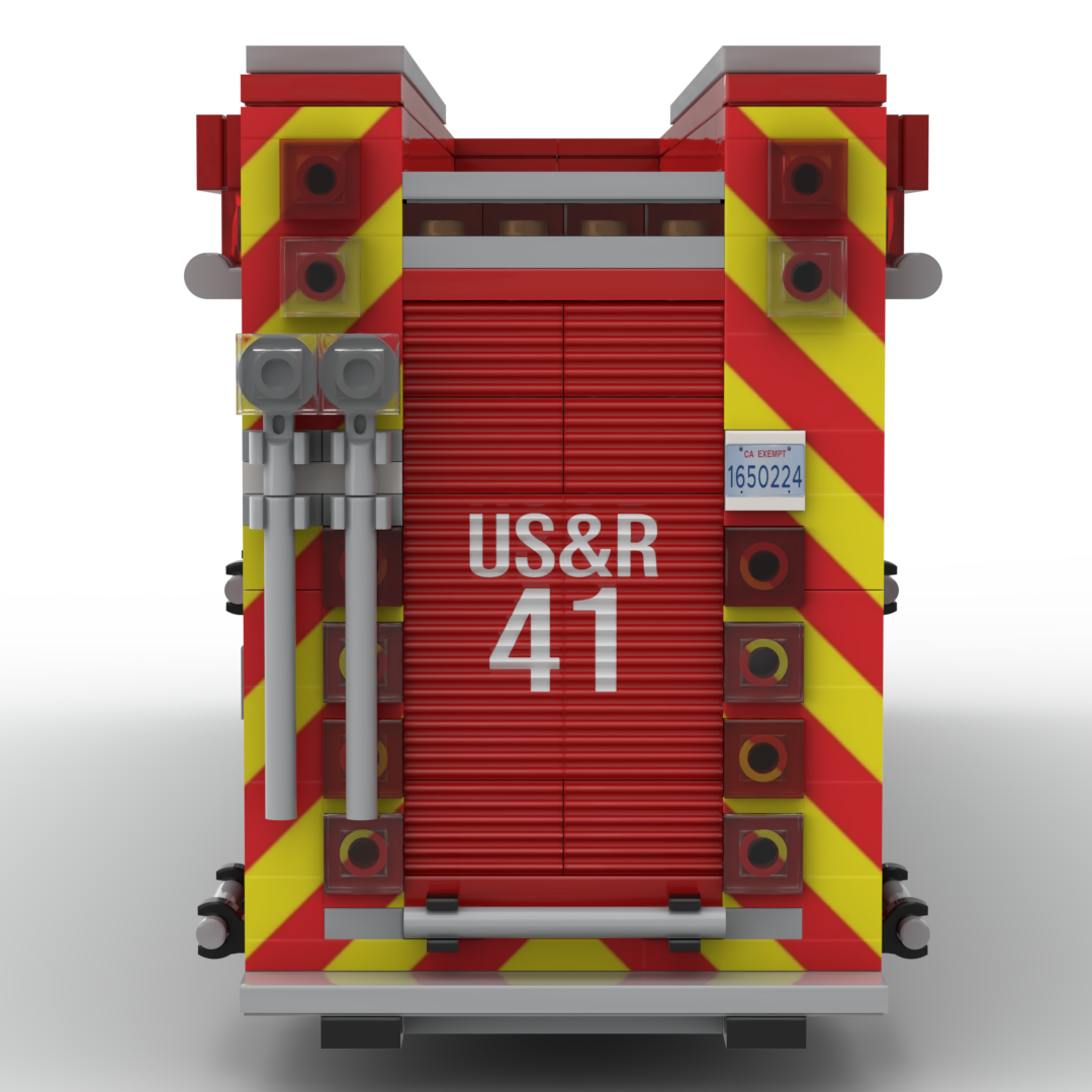 San Diego F&R USAR 41 | 2023 Pierce Arrow XT USAR brick model, view 5